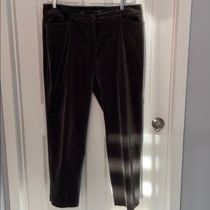 Eileen Fisher dark green pants